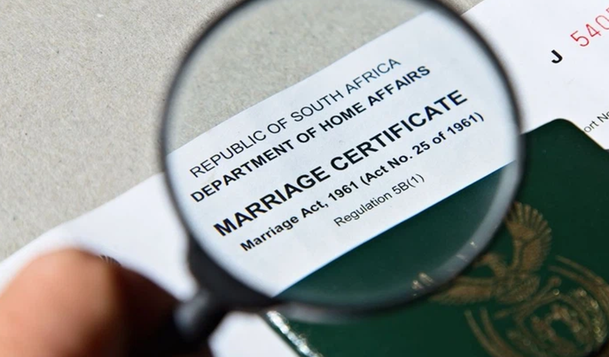 Marriage Certificates